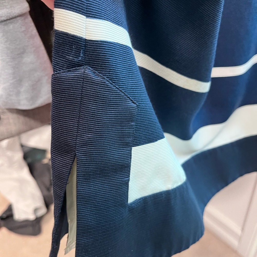 Vineyard Vines Navy and Cream Striped Dress - Picture 4 of 4